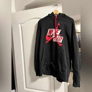 Nike Jordan Big Logo Hoodie - Men’s XXL (Red/Black)